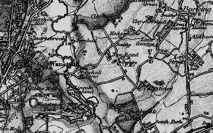 Old map of Redbridge in 1896