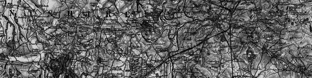 Old map of Redbrook in 1897