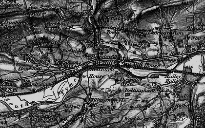 Old map of Redburn in 1897