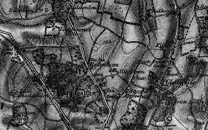 Old map of Biddesden Ho in 1895