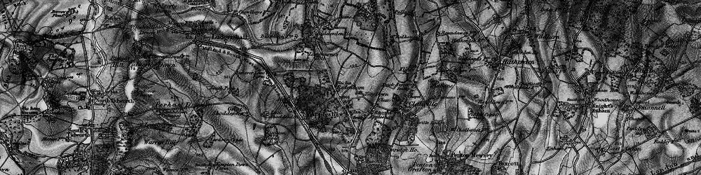 Old map of Biddesden Ho in 1895