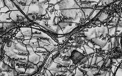 Old map of Redhill in 1899