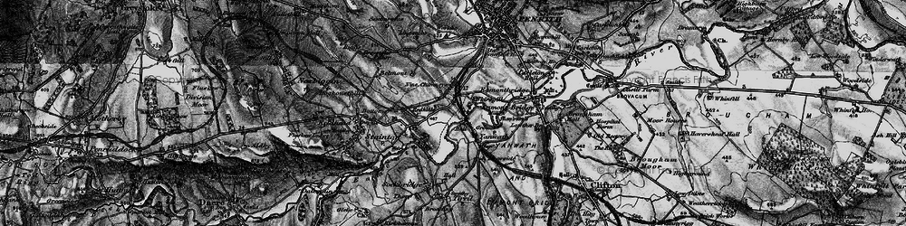 Old map of Redhills in 1897