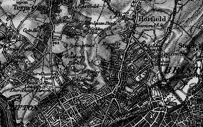 Old map of Redland in 1898