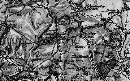 Old map of Redmarley D'Abitot in 1896
