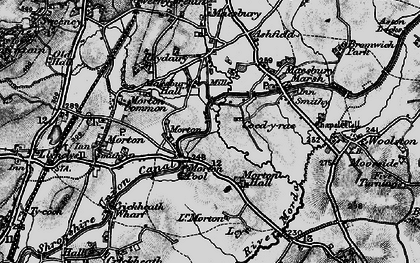 Old map of Redwith in 1897