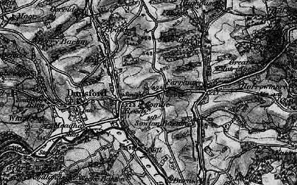 Old map of Reedy in 1898