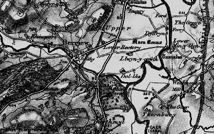 Old map of Refail in 1899
