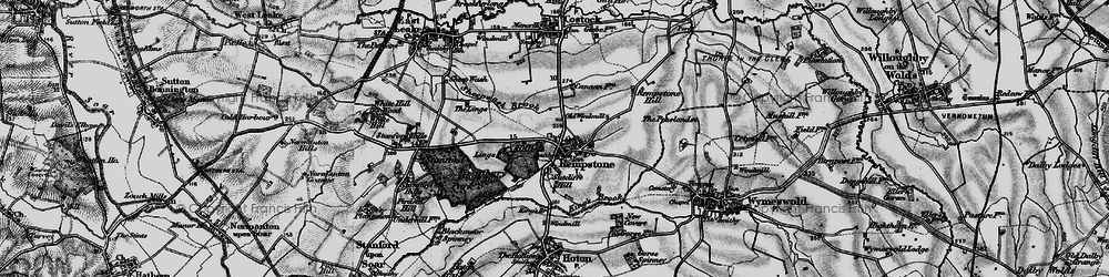 Old map of Rempstone in 1899