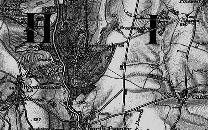 Old map of Rendcomb in 1896