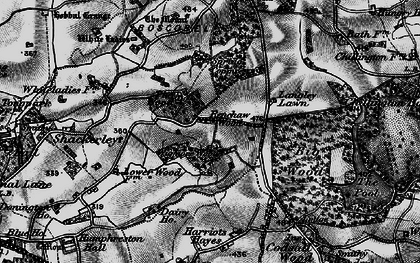 Old map of Wood Ho, The in 1897