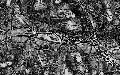 Old map of Reston in 1897