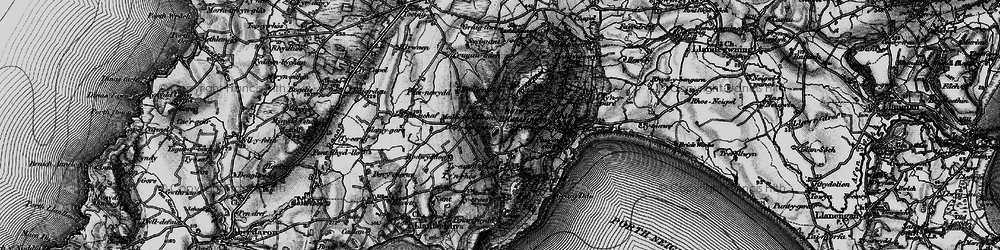Old map of Tyn y Graig in 1898