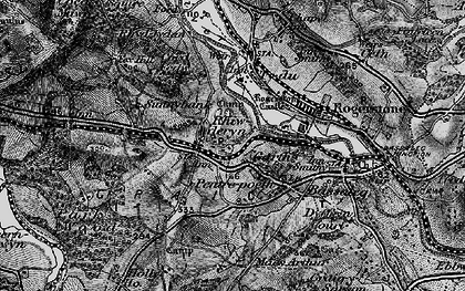 Old map of Rhiwderin in 1897