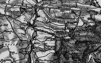 Old map of Rhos, The in 1898