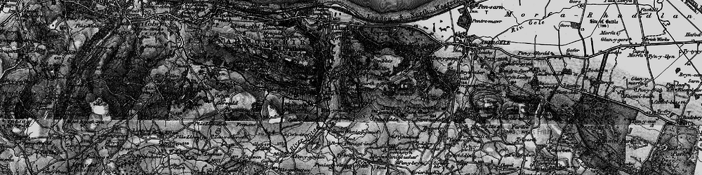 Old map of Bryn-ffanigl-ganol in 1898
