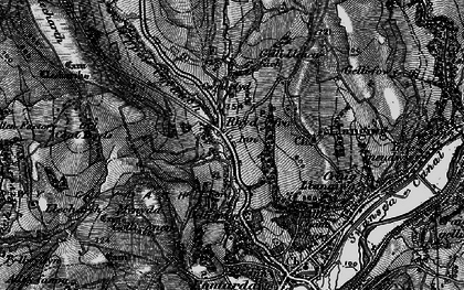 Old map of Rhyd-y-fro in 1898
