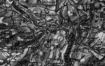Old map of Baker's Hill in 1897