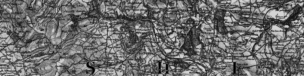 Old map of Rhydymwyn in 1896