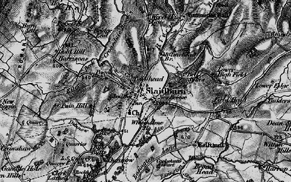 Old map of Ribble Valley in 1898