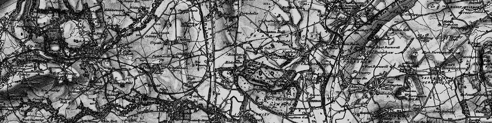 Old map of Rickleton in 1898