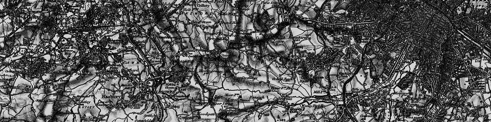 Old map of Ridgacre in 1899