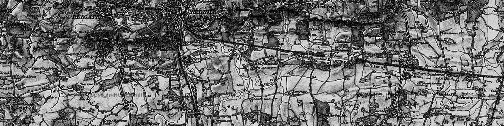 Old map of Redhill Aerodrome in 1895