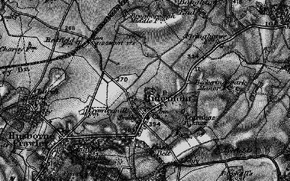 Old map of Ridgmont in 1896