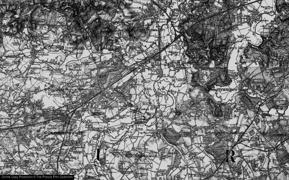 Old Map of Ridgway, 1896 in 1896