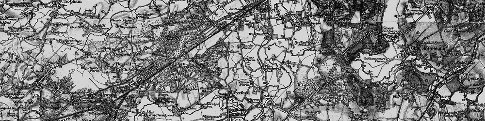 Old map of Ridgway in 1896