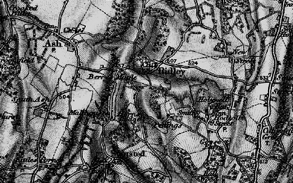 Old map of Ridley in 1895