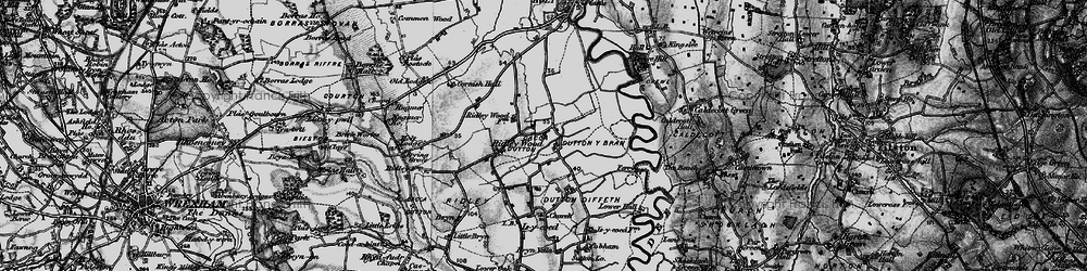 Old map of Ridleywood in 1897