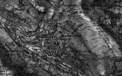 Old map of Rifle Green in 1897