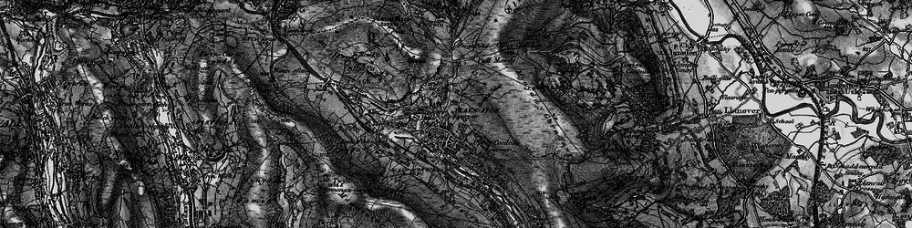 Old map of Rifle Green in 1897