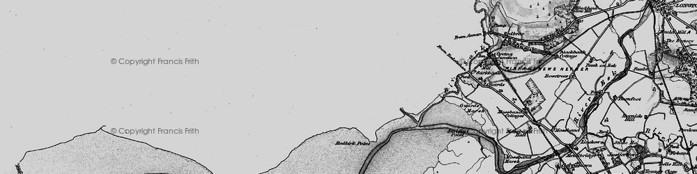 Old map of Rigg in 1897