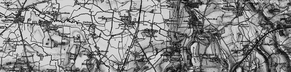 Old map of Rimpton in 1898