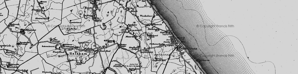 Old map of Rimswell Valley in 1895
