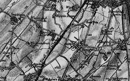 Old map of Ringwould in 1895