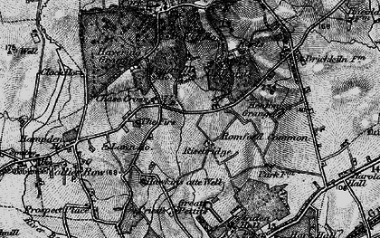 Old map of Bower Ho in 1896
