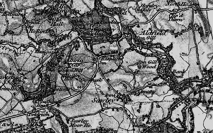 Old map of Risplith in 1897