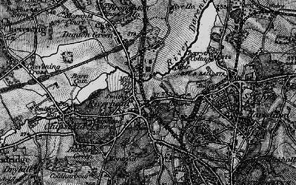 Old map of Riverhead in 1895