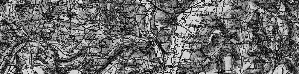 Old map of Willhayne in 1898