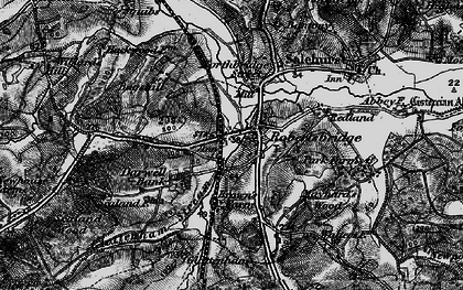 Old map of Robertsbridge in 1895