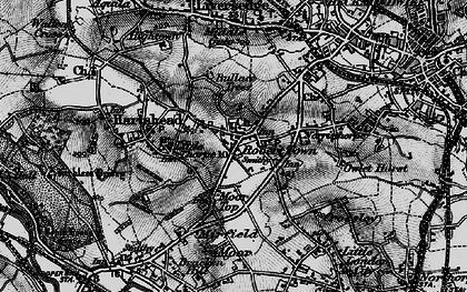 Old map of Roberttown in 1896