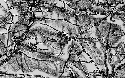 Old map of Robeston West in 1898