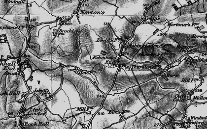 Old map of Robinhood End in 1895