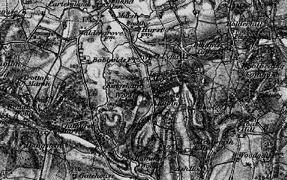 Old map of Borden Wood in 1895