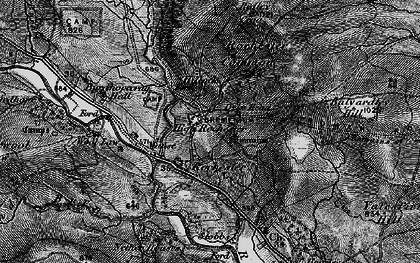 Old map of Birdhope in 1897