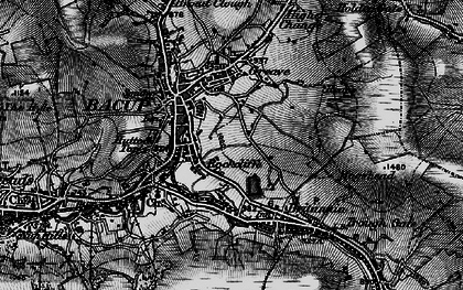 Old map of Rockcliffe in 1896