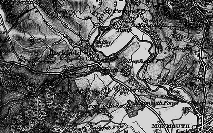 Old map of Osbaston in 1896
